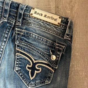 Rock revival Johanna boot cut jeans, size 27